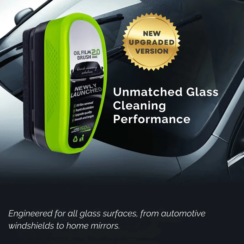 CrystalShield Pro 2.0 Anti-Fog Glass Cleaning Brush💦🚗