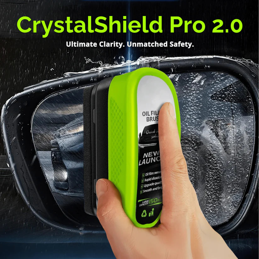 CrystalShield Pro 2.0 Anti-Fog Glass Cleaning Brush💦🚗
